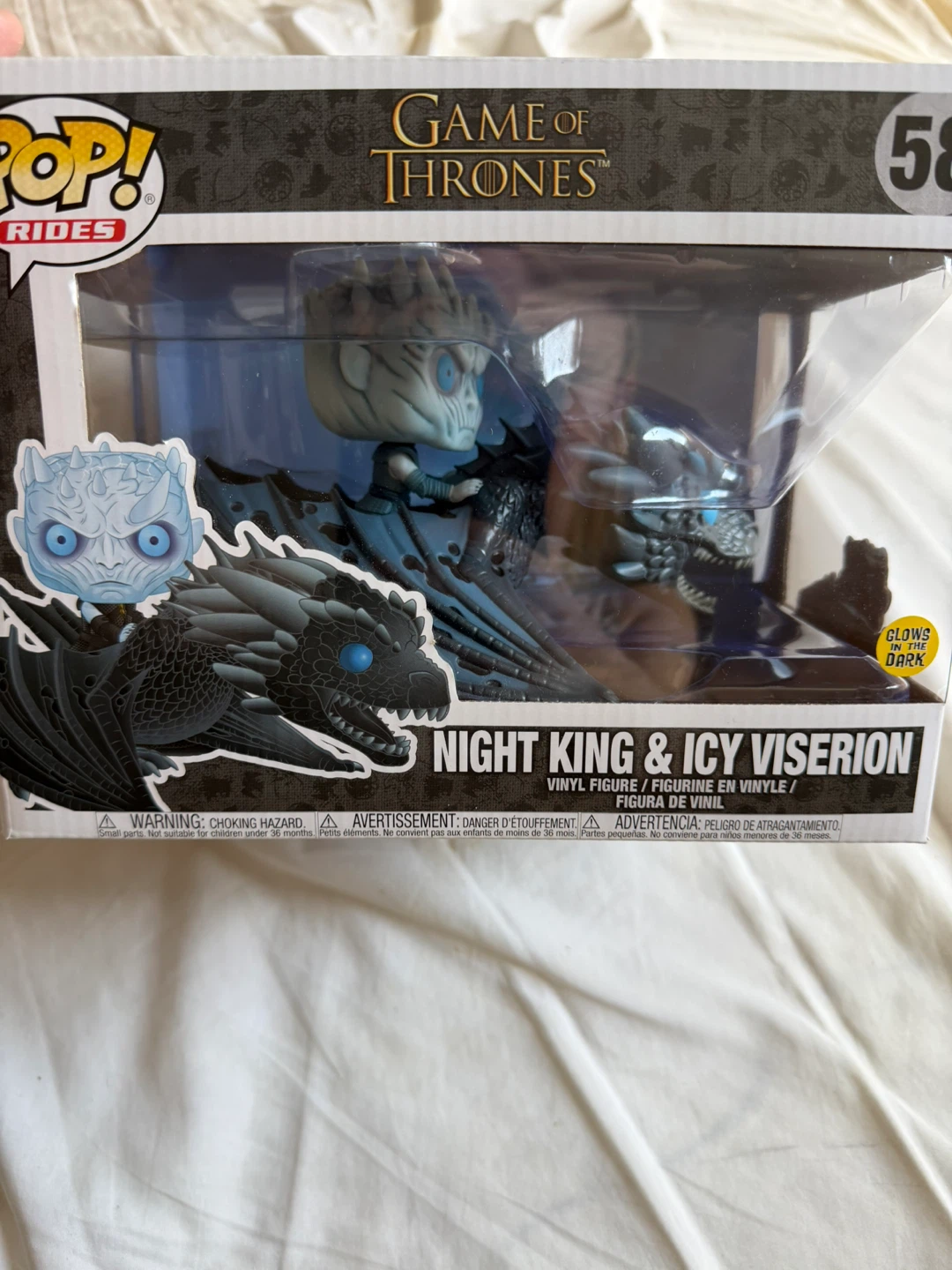 Game of thrones Night king & Icy viserion Funko Pop