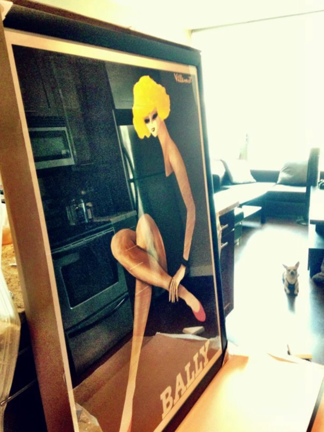 Vintage Bally Blonde Poster by Bernard Villemot - photo 5