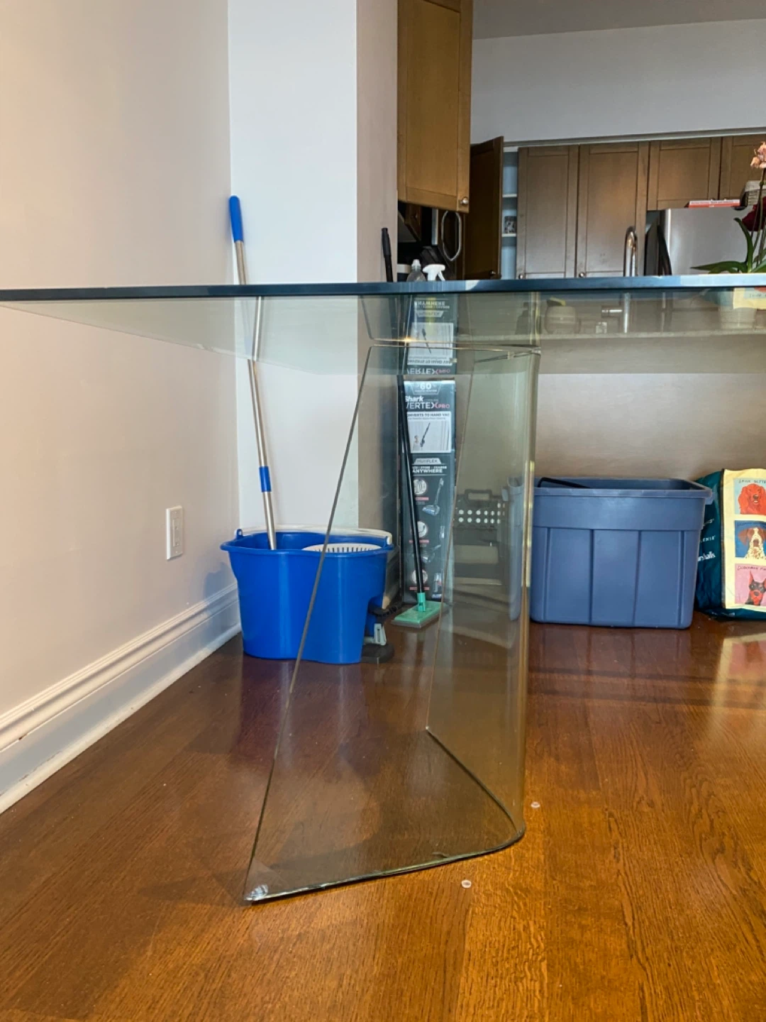 Large Glass Dining Table - photo 4