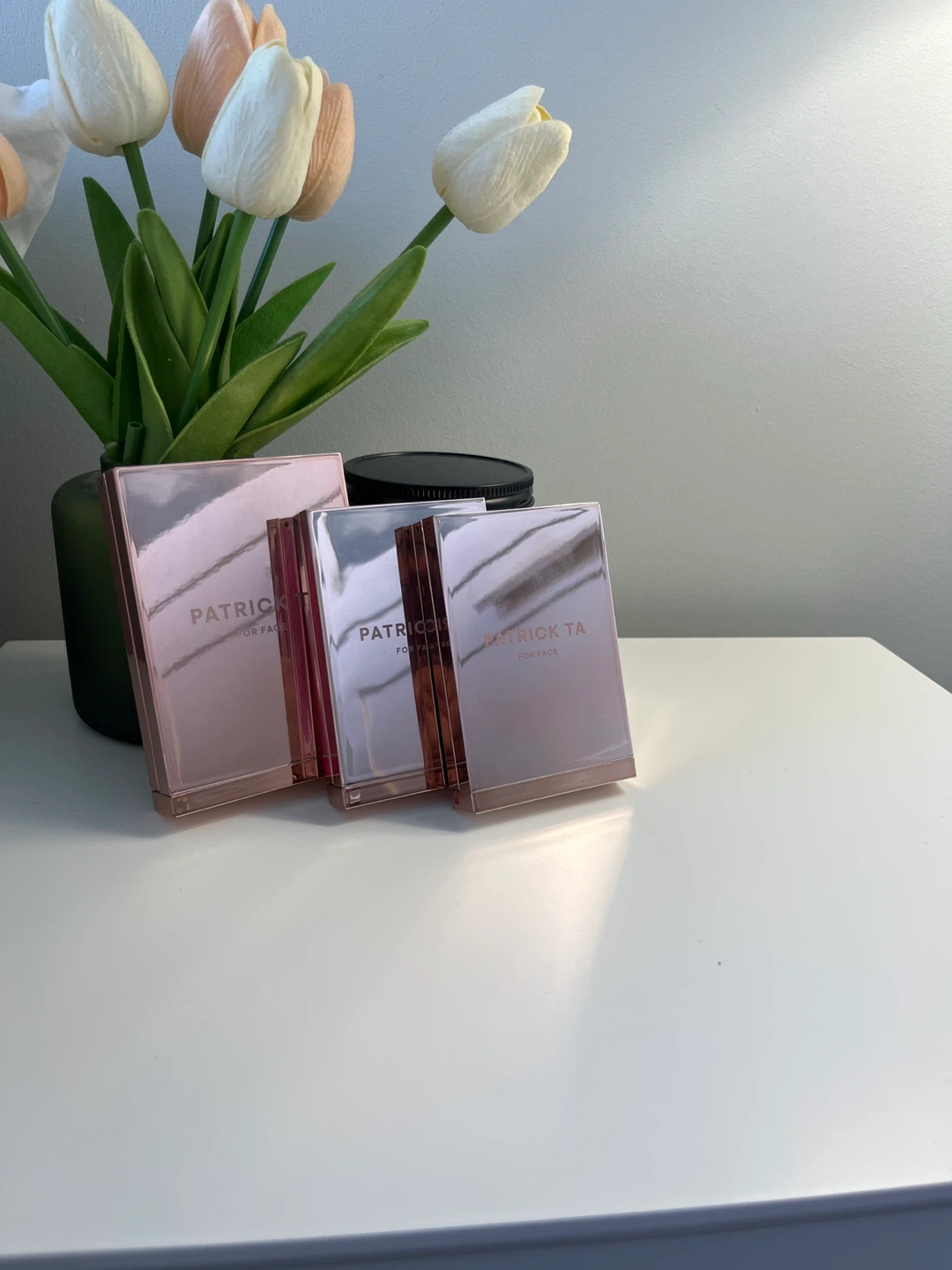 2 Patrick Ta Blushes and 1 Patrick Ta Contour Palette