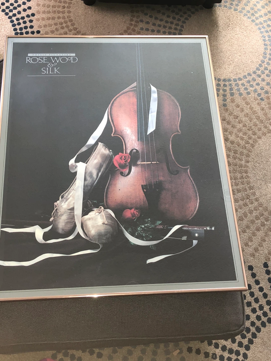 Rosewood & Silk Framed Print - photo 2