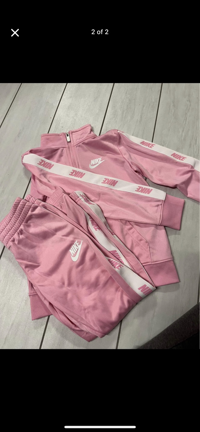 Nike Pink Tracksuit Set toddler 6 year