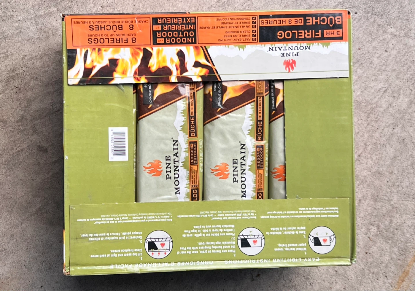 Pine Mountain 3 HR Firelogs (8 Pack) - photo 2