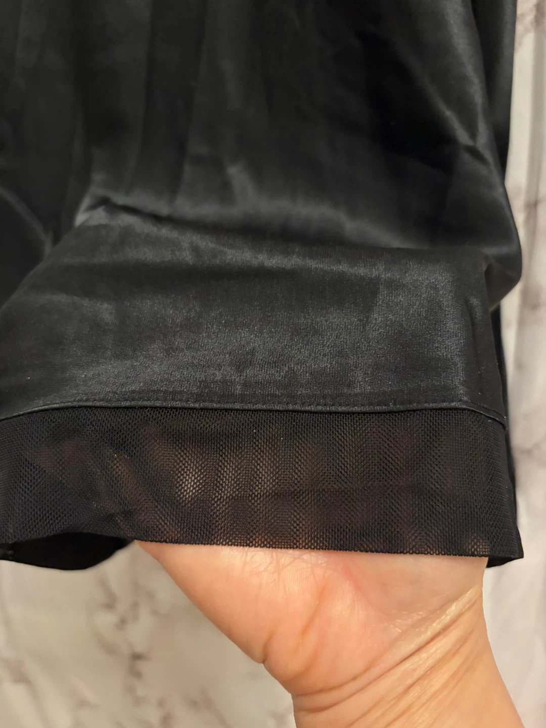H&M Black Satin Slip Dress - photo 4