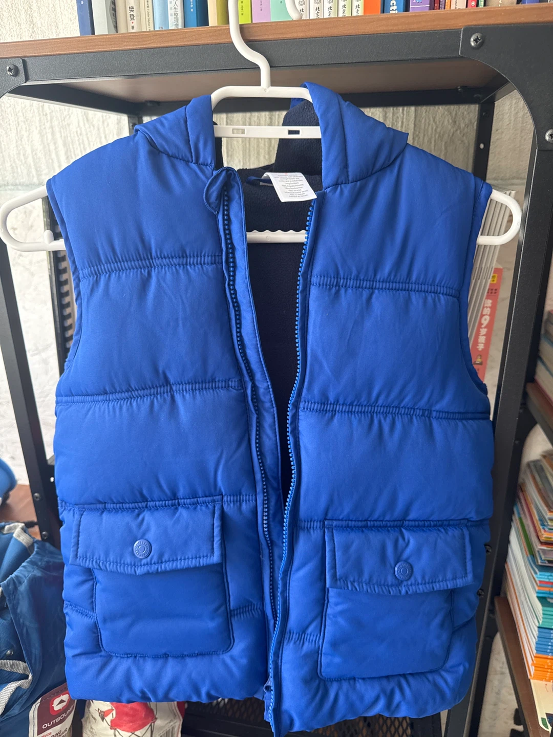 Gymboree Blue Puffer Vest Size 8