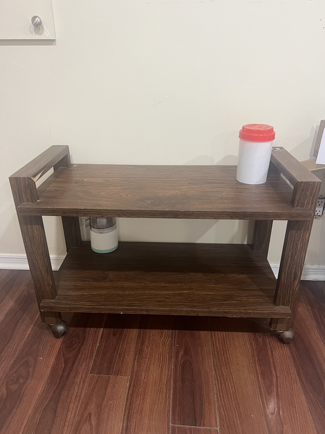 Wooden Rolling Cart - photo 2