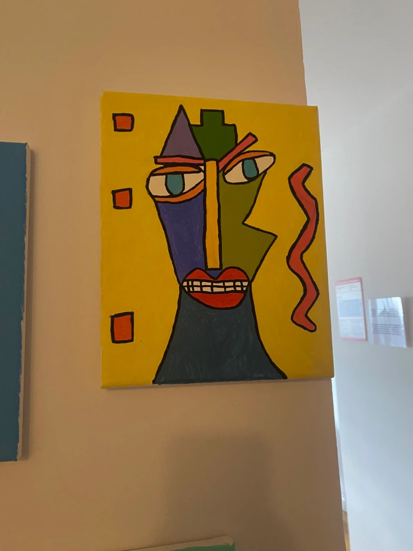 Abstract Portrait Canvas Art - photo 5