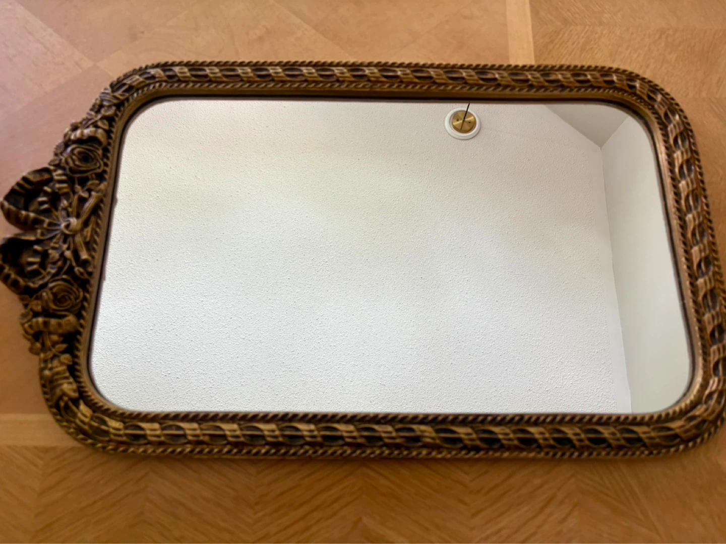 Vintage :Ornate Gold Mirror - photo 4