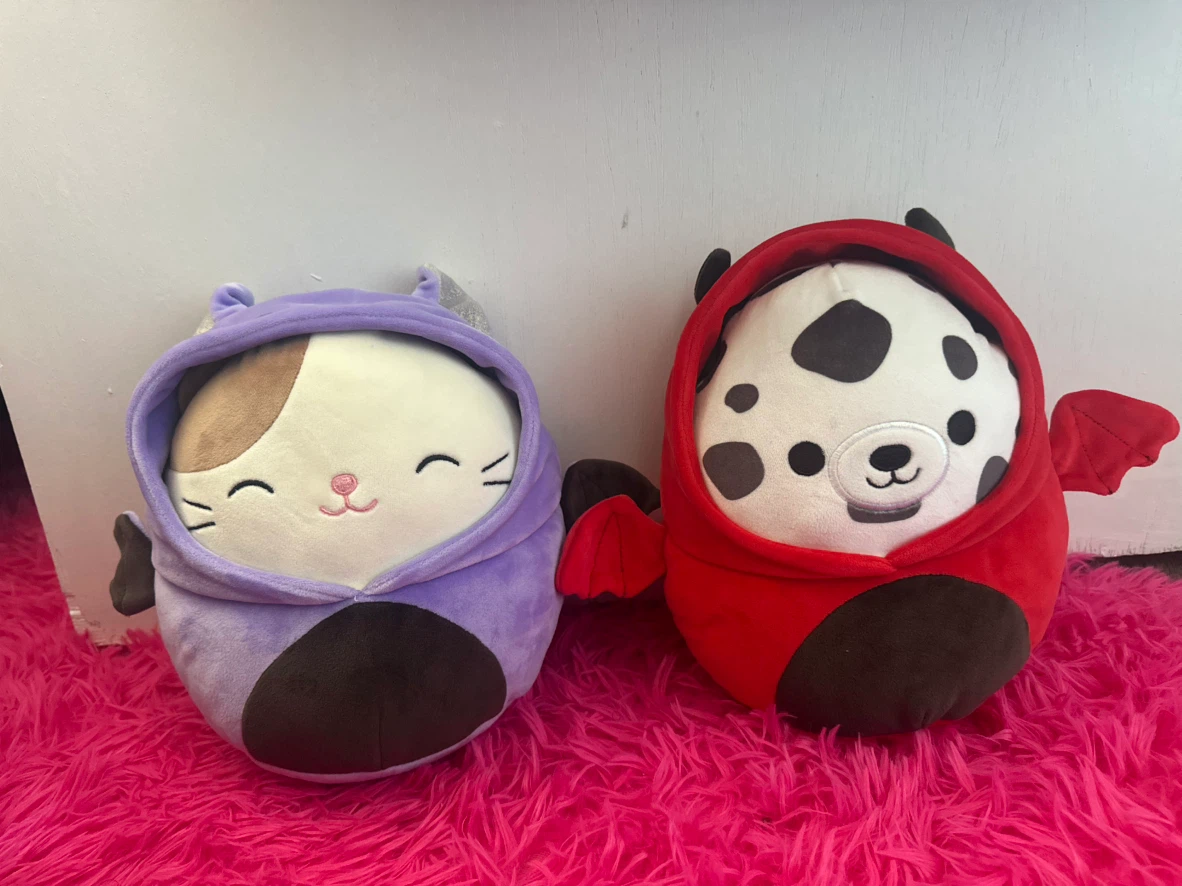Squishmallow Cat and Dog Halloween Plush Toys