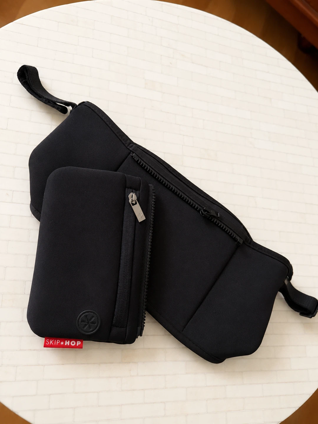 Skip Hop Black Diaper Bag Organizer Pouch