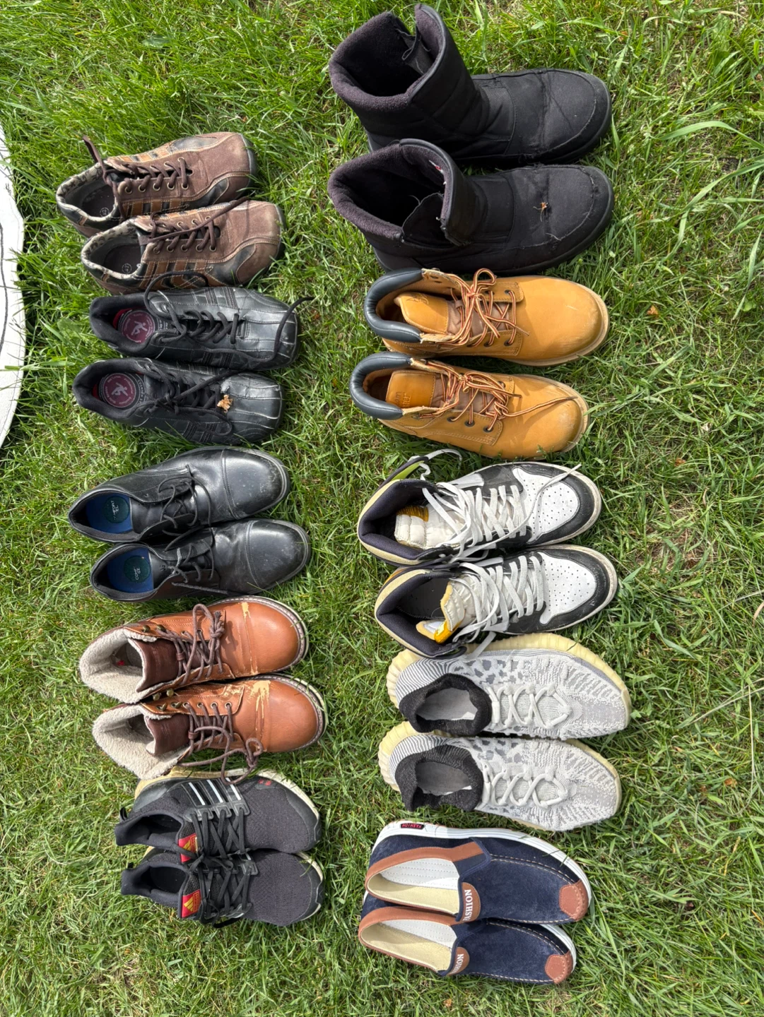 Various Men's Shoes - Boots, Sneakers, Loafers