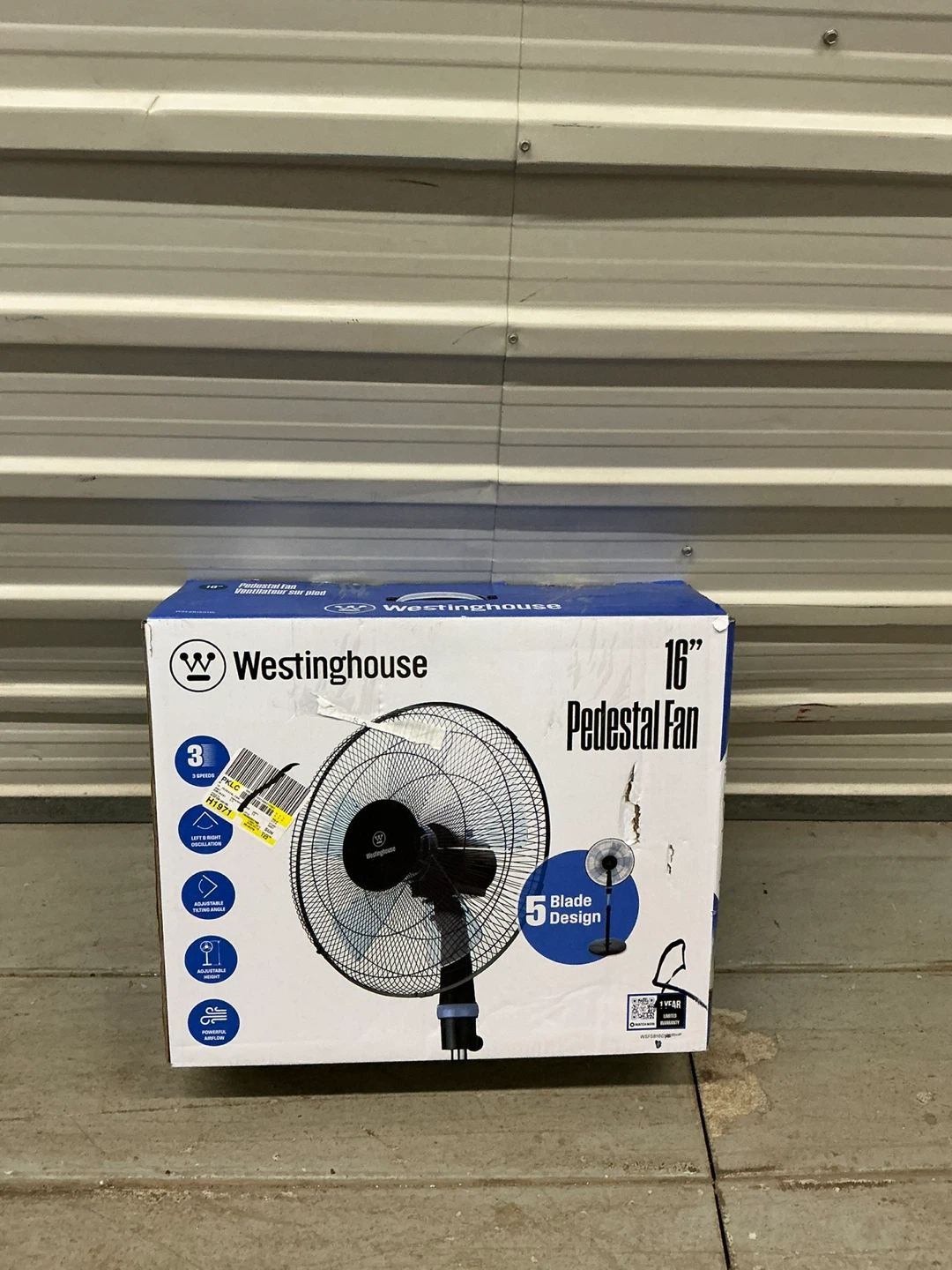 Westinghouse 16" Pedestal Fan