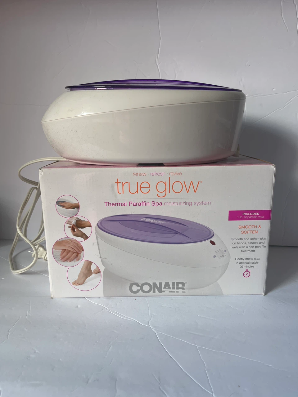 True Glow Thermal Paraffin Spa Moisturizing System by Conair