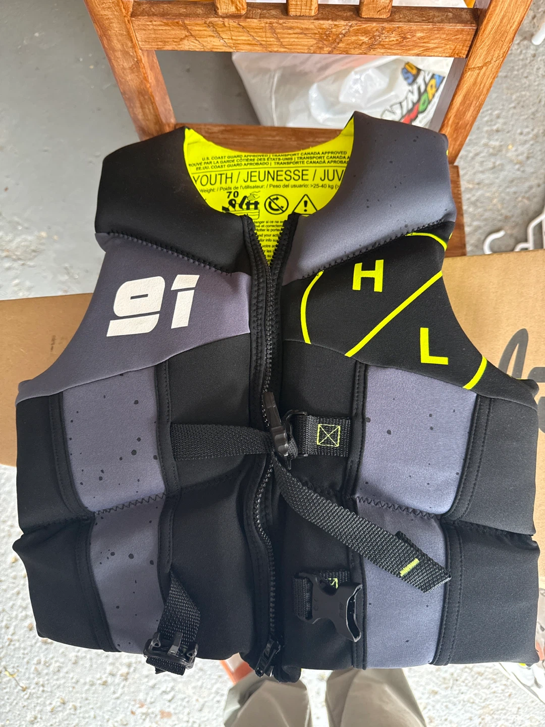 Hyperlite Wake Co Youth Life Jacket