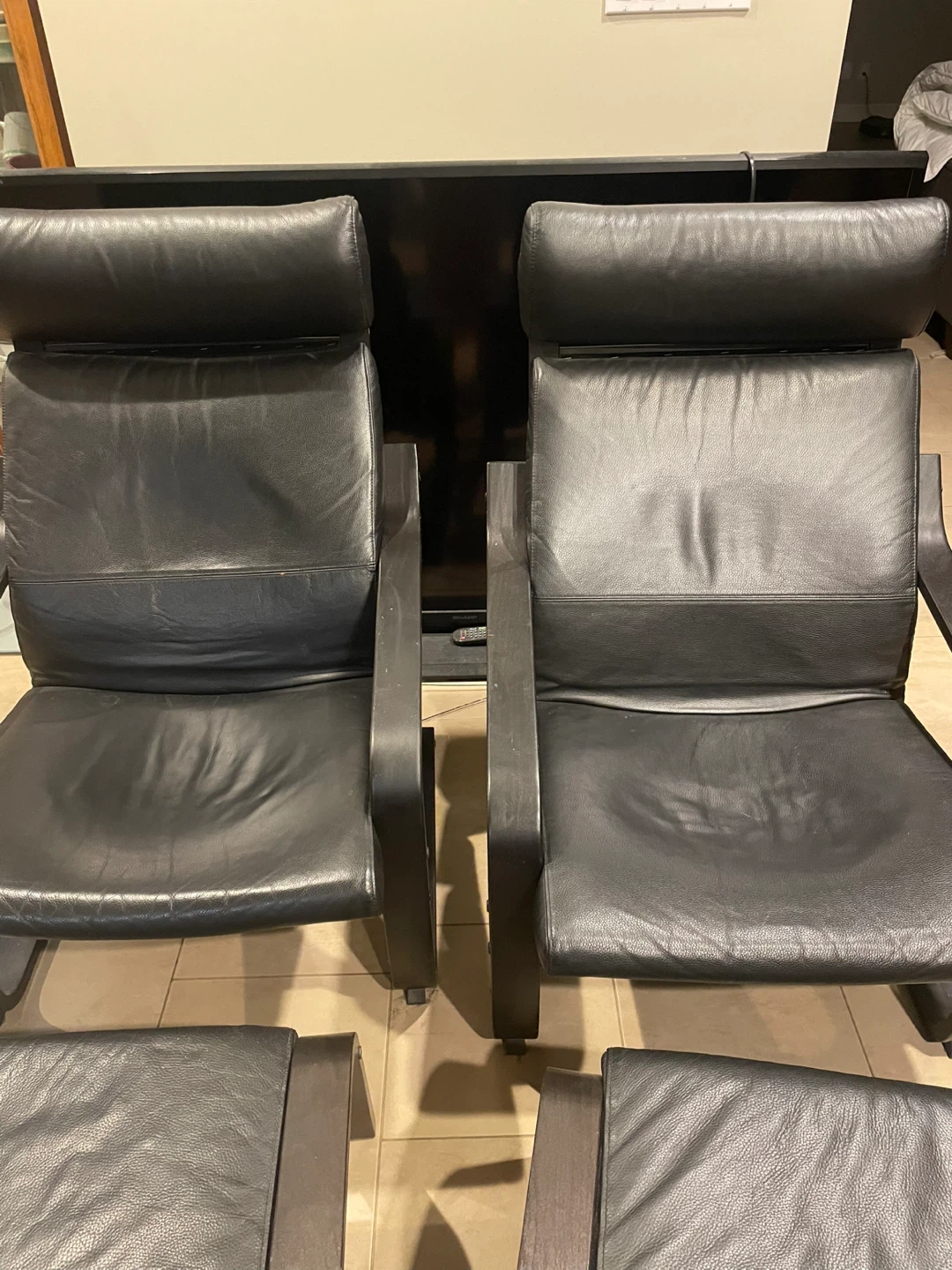 IKEA POÄNG Armchair + Ottoman Set(s)
