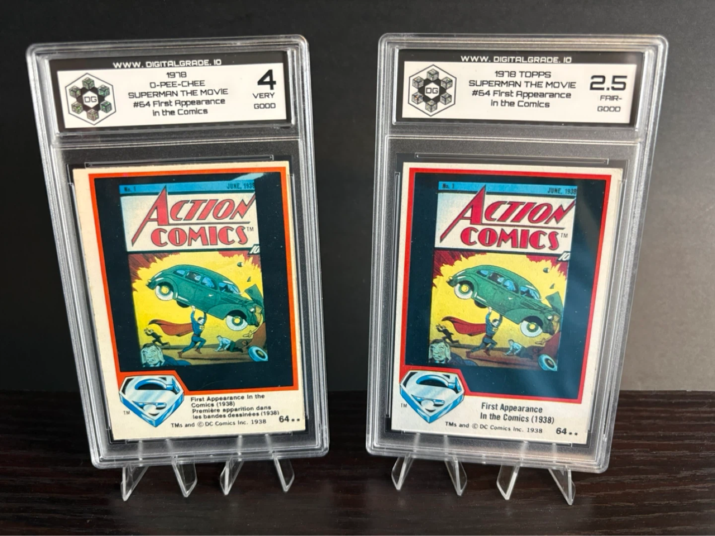 1978 Superman The Movie Trading Cards Collection