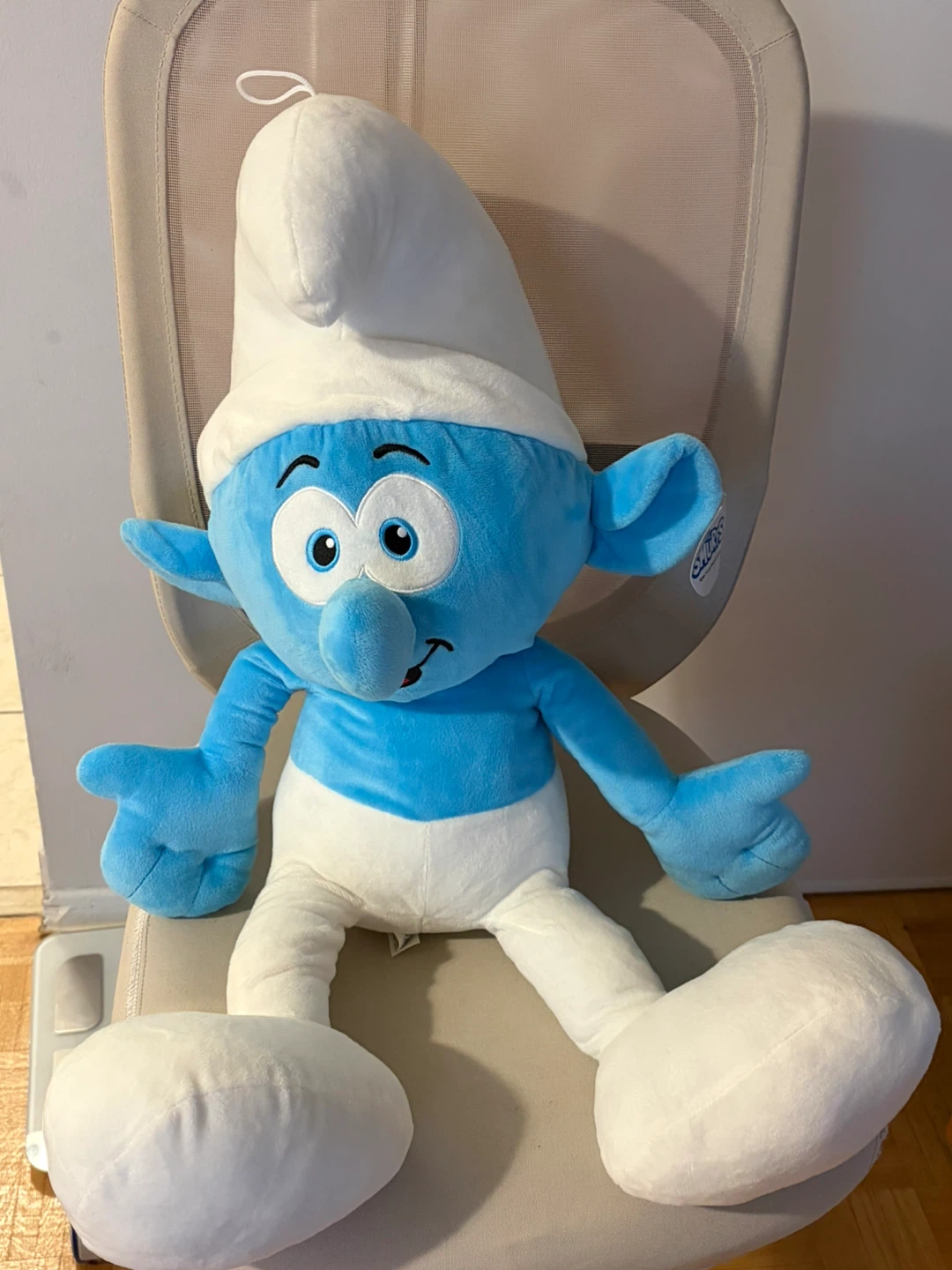 Large Smurf Plush Toy