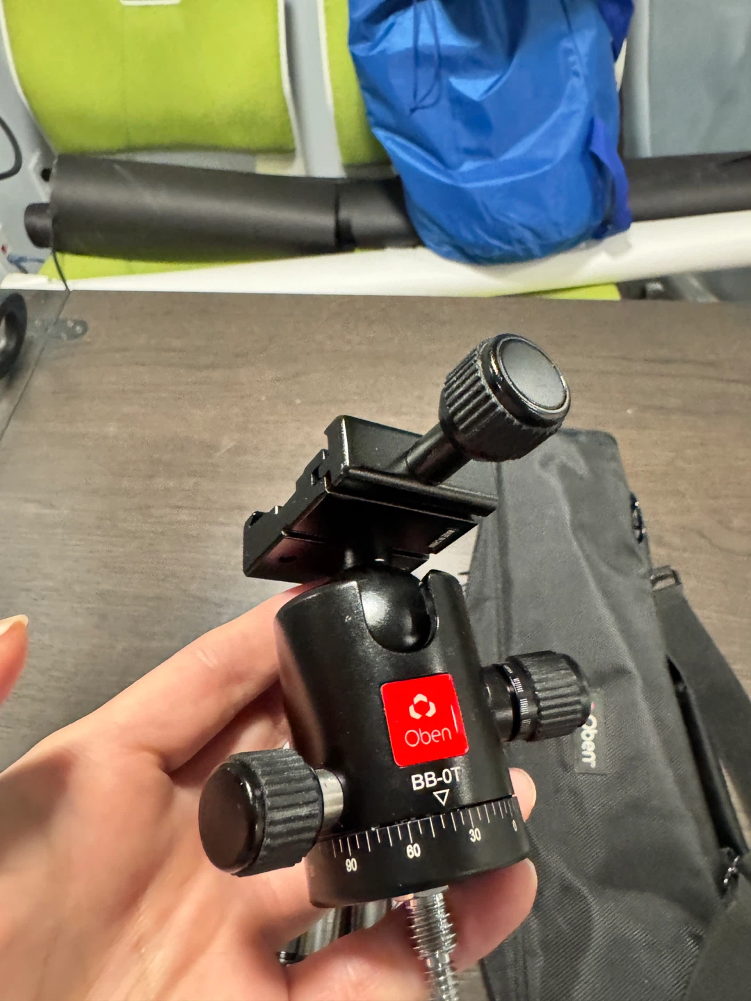 Oben BB-0T Tripod Ball Head with Tripod and Case - photo 2