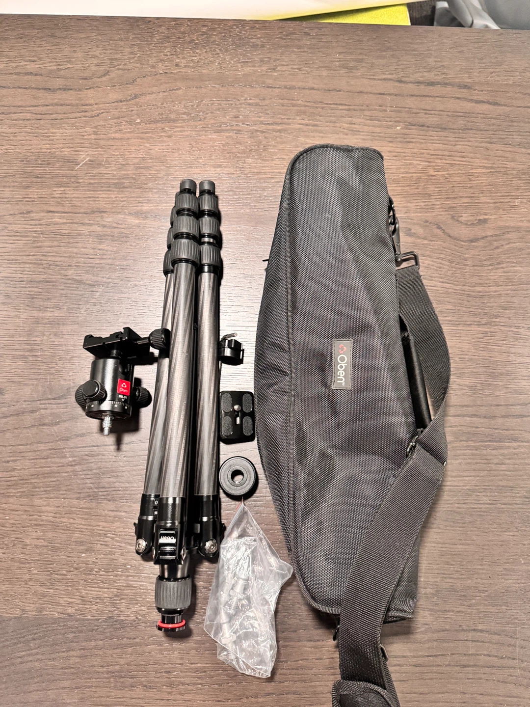Oben BB-0T Tripod Ball Head with Tripod and Case