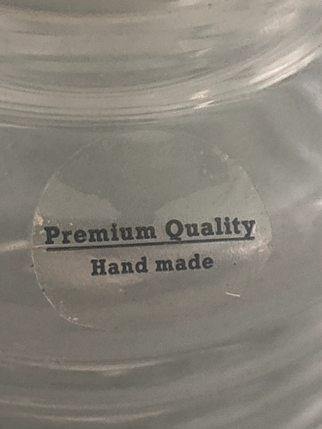 Handmade Glass Storage Jar with Lid - photo 2