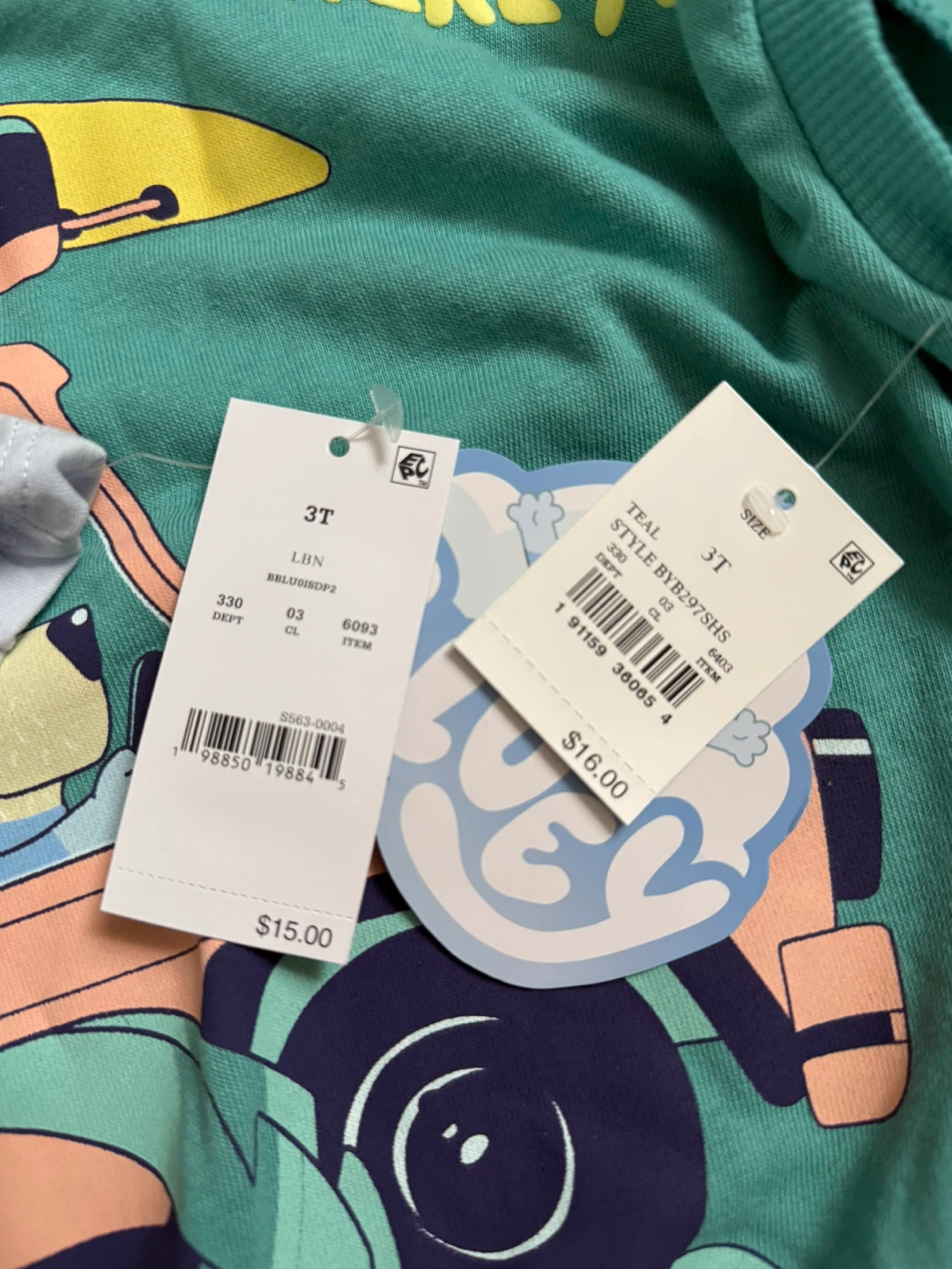 Bluey Kids T-Shirt and Hoodie Set - photo 4