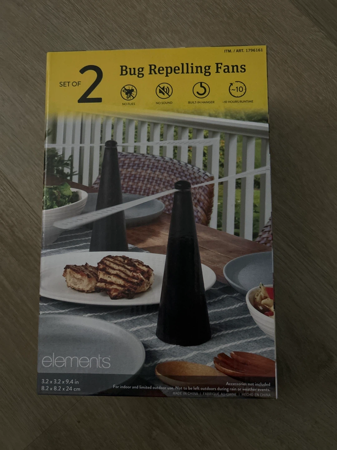 Elements 2 Bug Repelling Fans