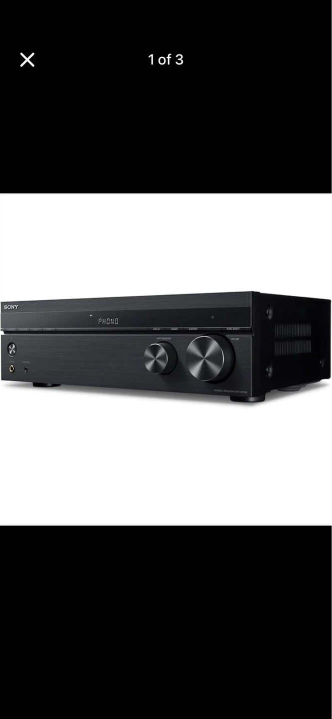New Sony STRDH190 2-ch Stereo Receiver with Phono Bluetooth