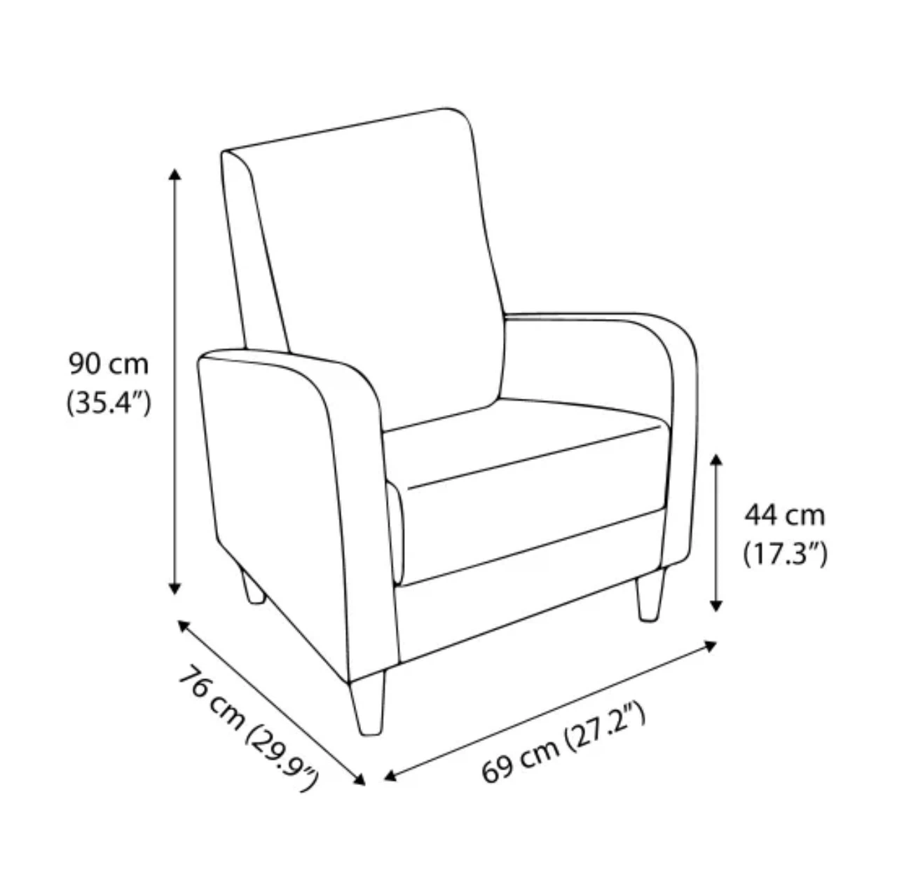 Light Grey Fabric Sofa and Armchair Set - photo 5