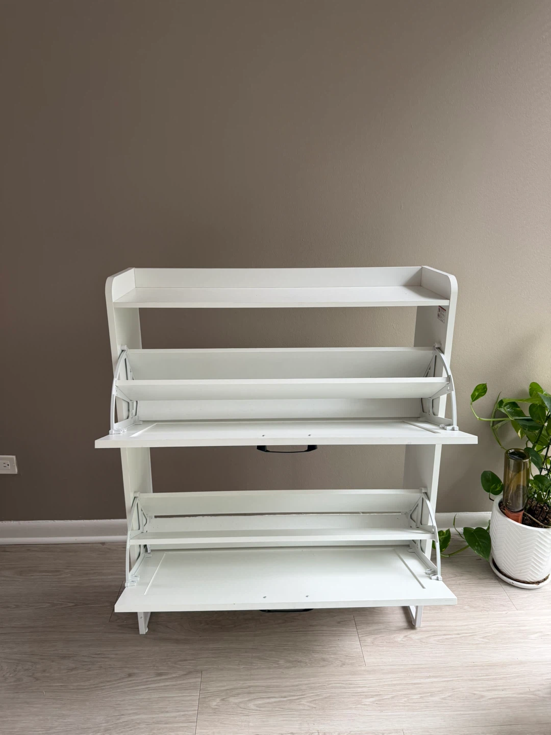Shoe Cabinet Rack 3 tier shoe rack - photo 2