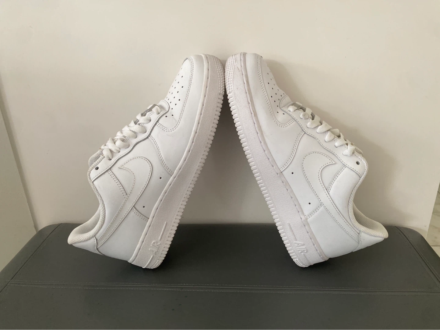 Nike Air Force 1 White Sneakers - photo 5