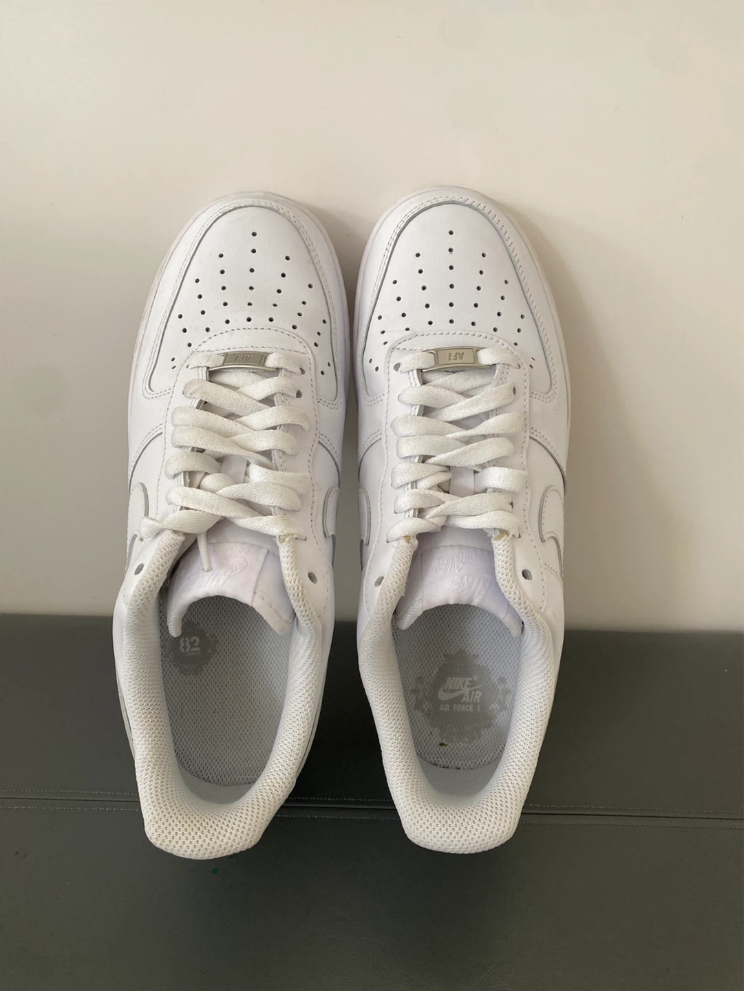 Nike Air Force 1 White Sneakers - photo 4