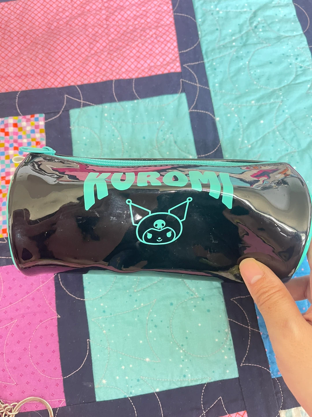 Kuromi Black Pencil Case