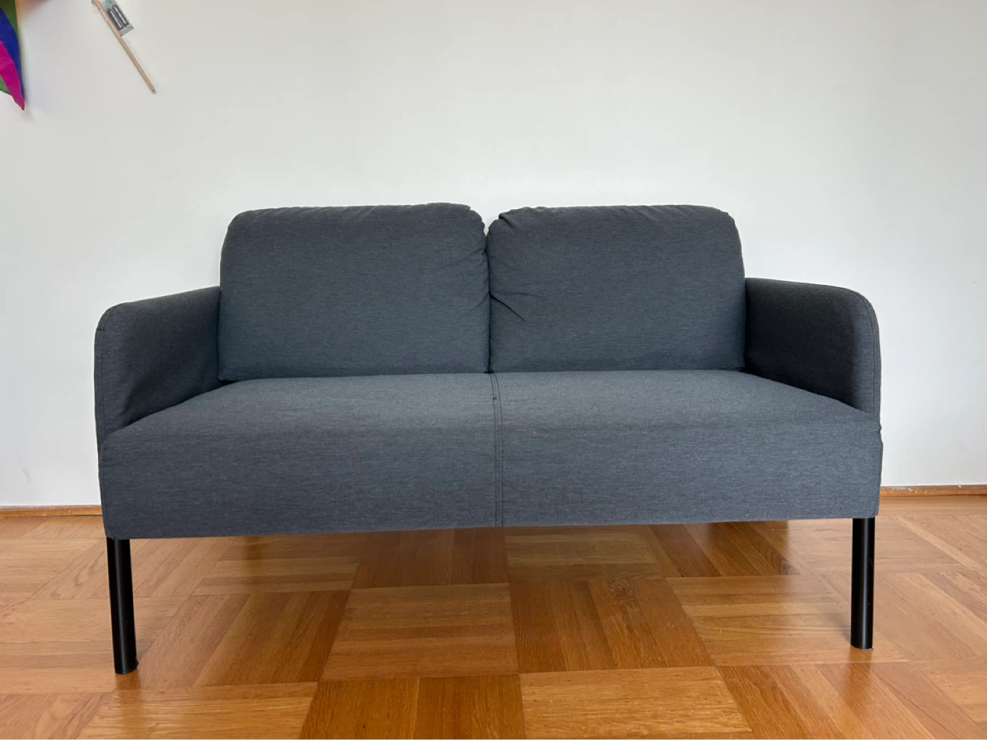 Dark Grey Loveseat