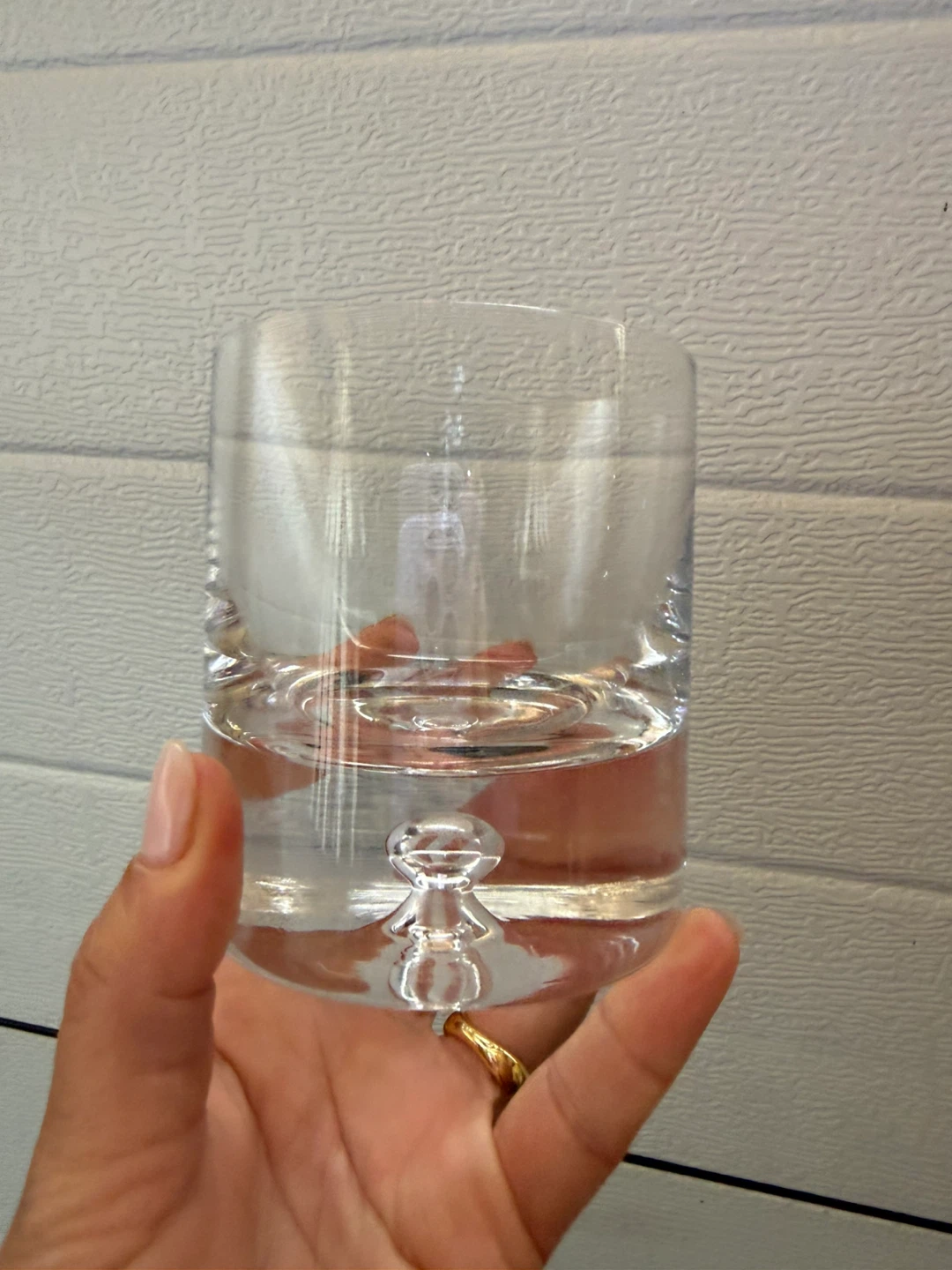 Glass Tumblers/whiskey glasses - crate and barrel