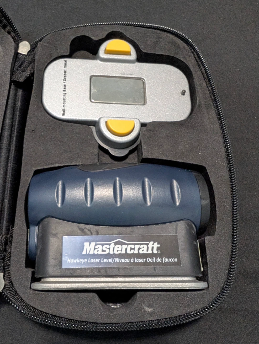 Mastercraft Hawkeye Laser Level with Wall Mount