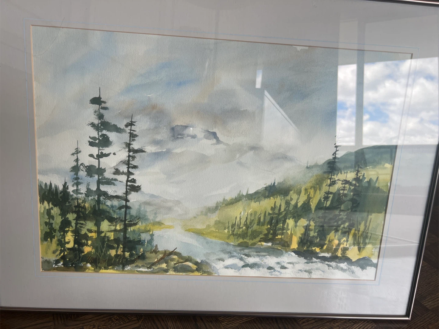 Chuck Witter Landscape Watercolor Painting