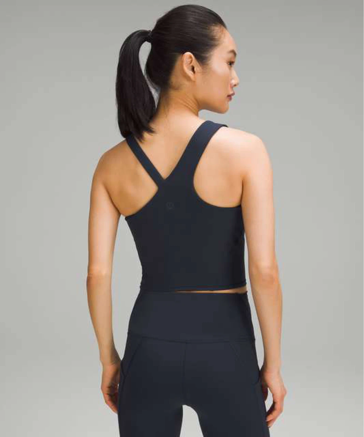 Lululemon Everlux Asymmetrical Tank Top, Black