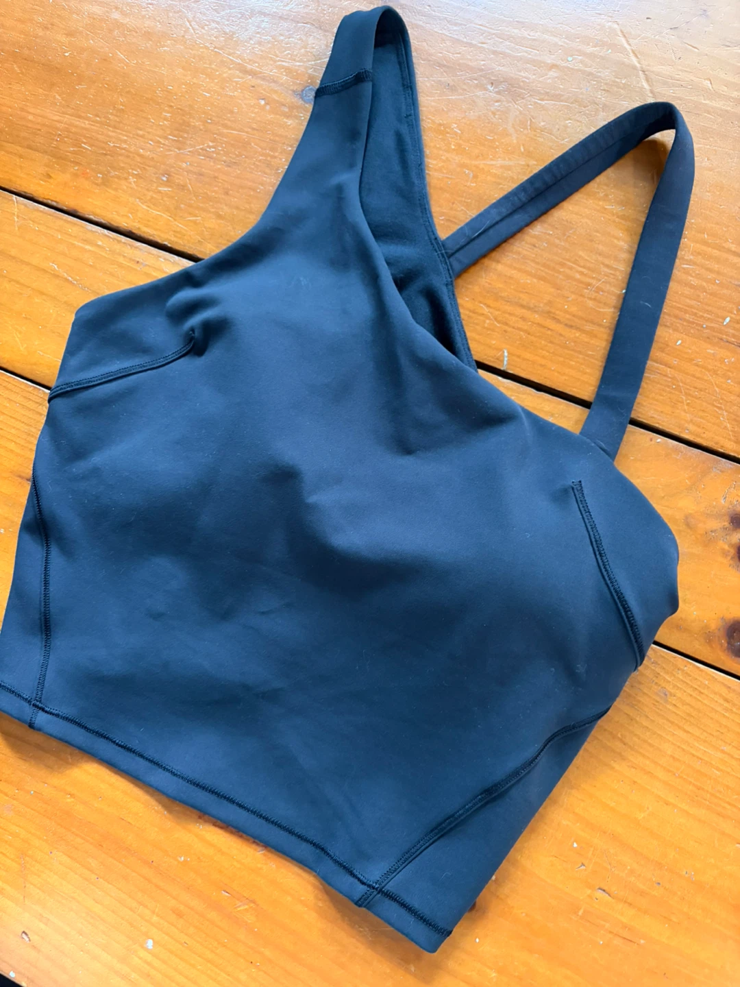 Lululemon Everlux Asymmetrical Tank Top, Black - photo 4