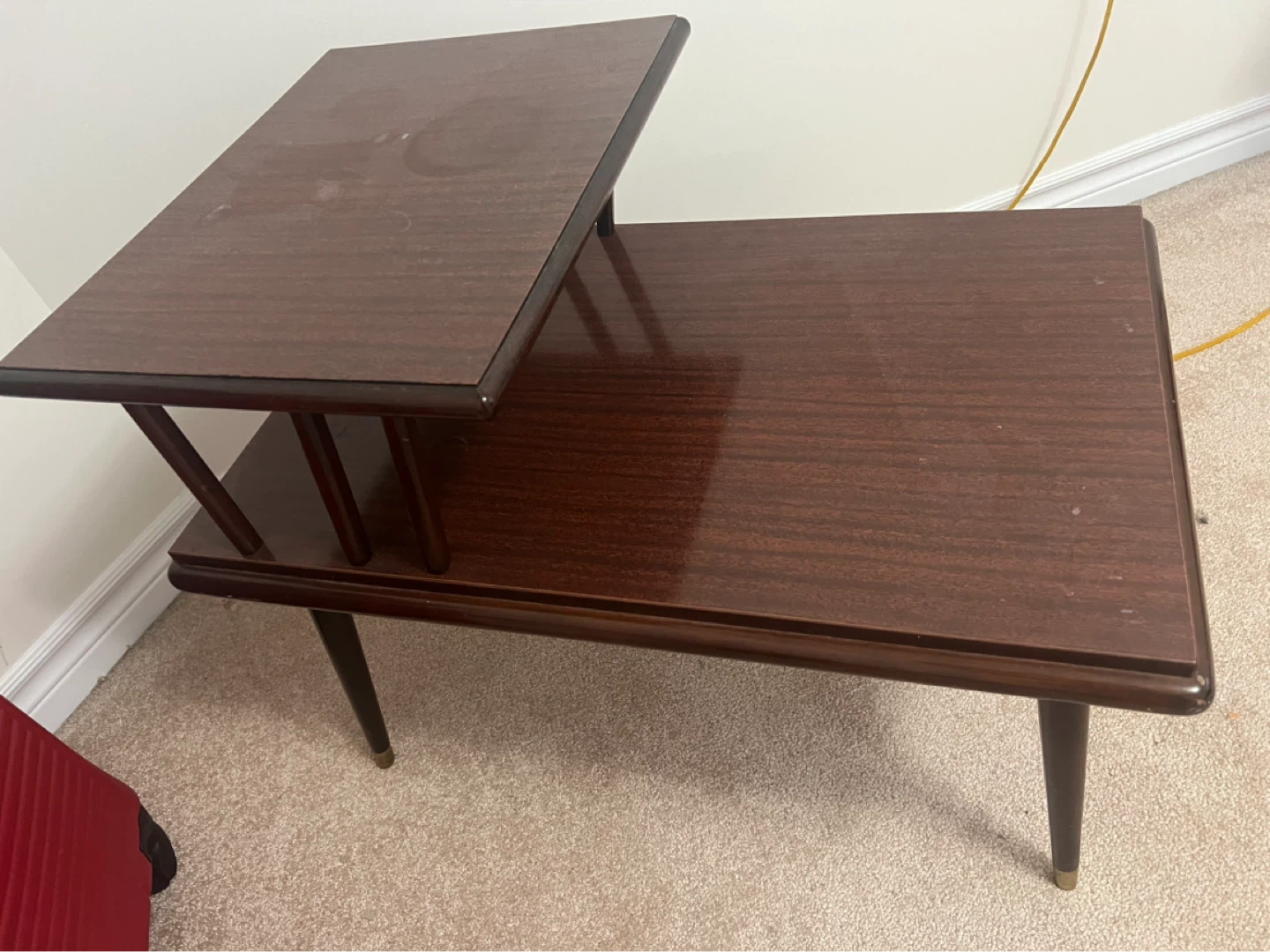 Vintage Two-Tiered End Tables (Pair) - photo 4