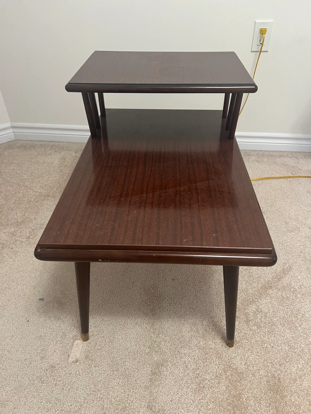 Vintage Two-Tiered End Tables (Pair) - photo 3