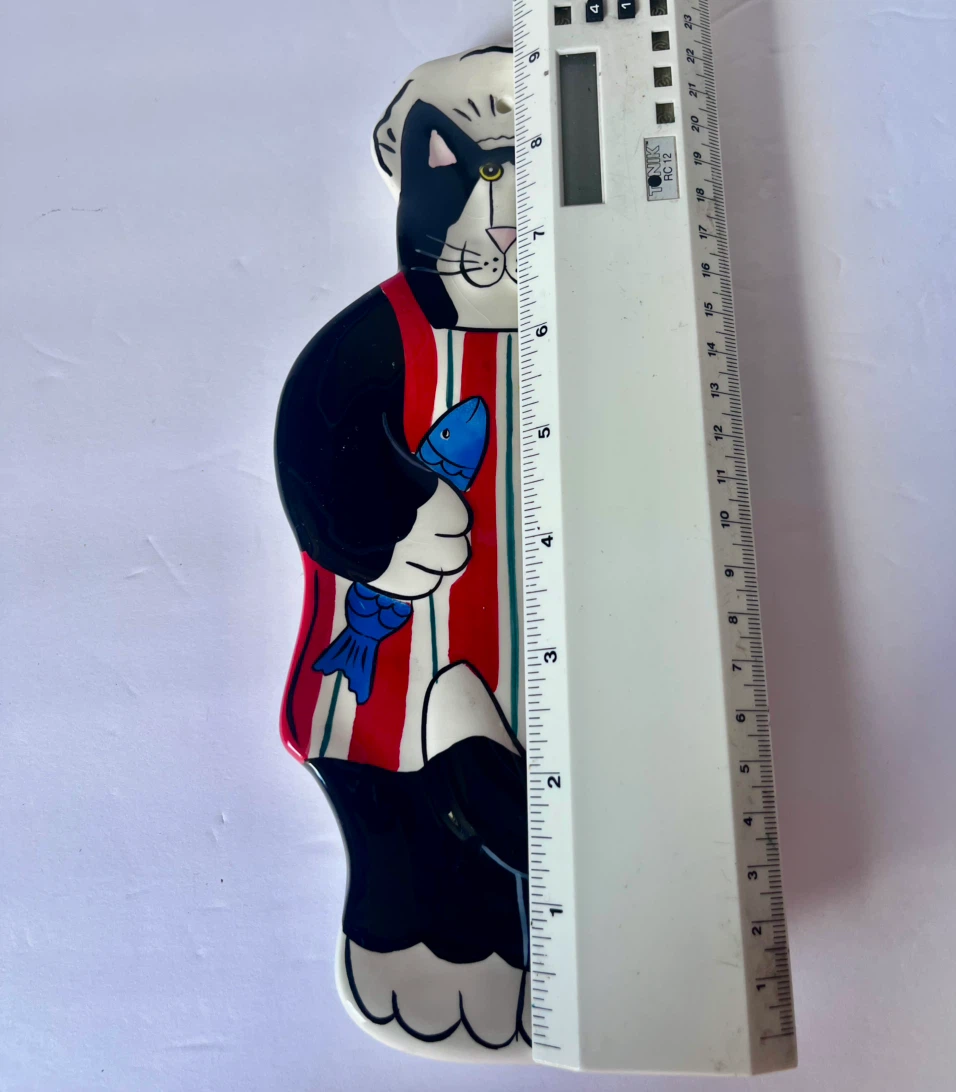 ceramic spoon rest  "CATZILLA" - photo 3
