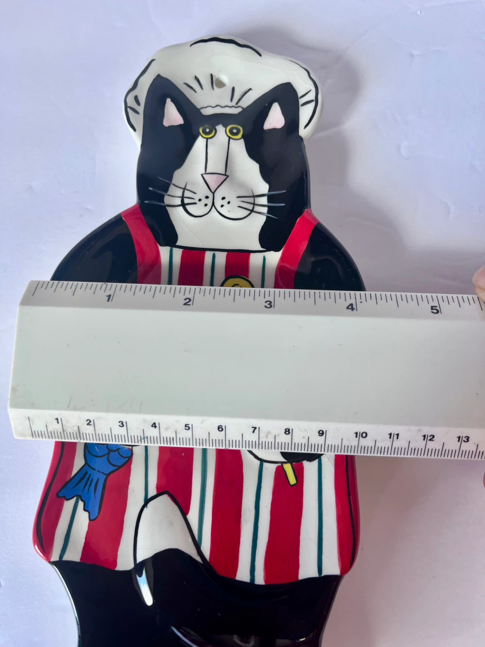 ceramic spoon rest  "CATZILLA" - photo 4