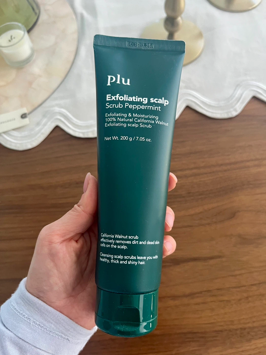 Plu Therapy Exfoliating Scalp Scaling Scrub peppermint Treatment
