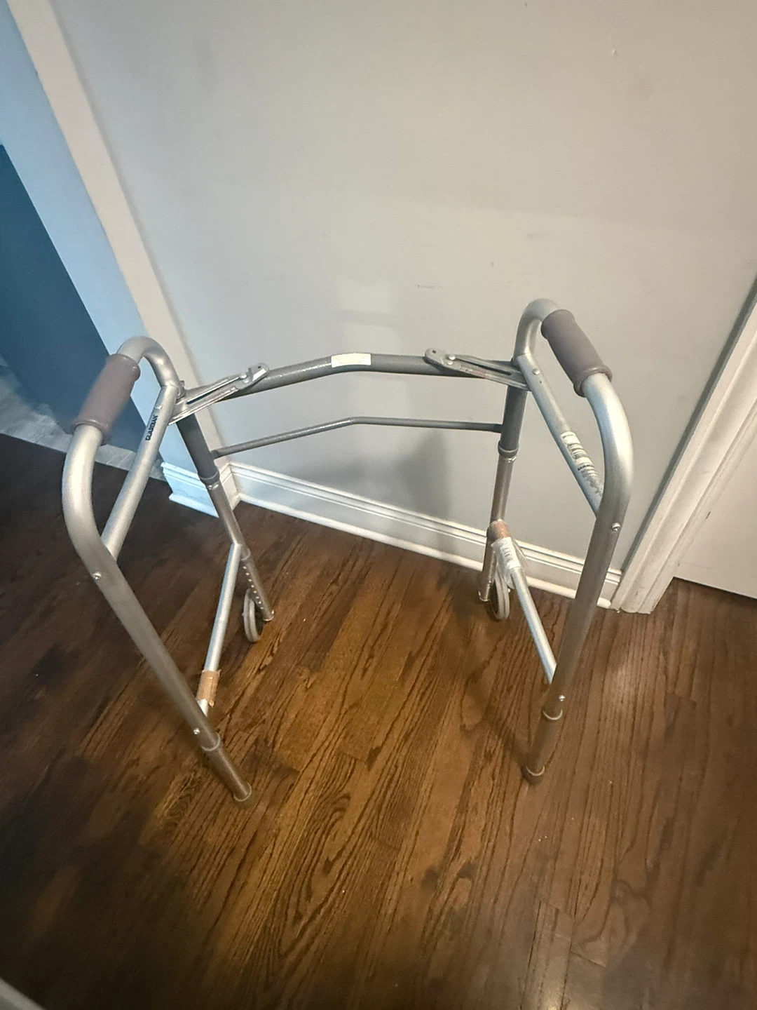 Drive Medical Folding Walker with Wheels - photo 2