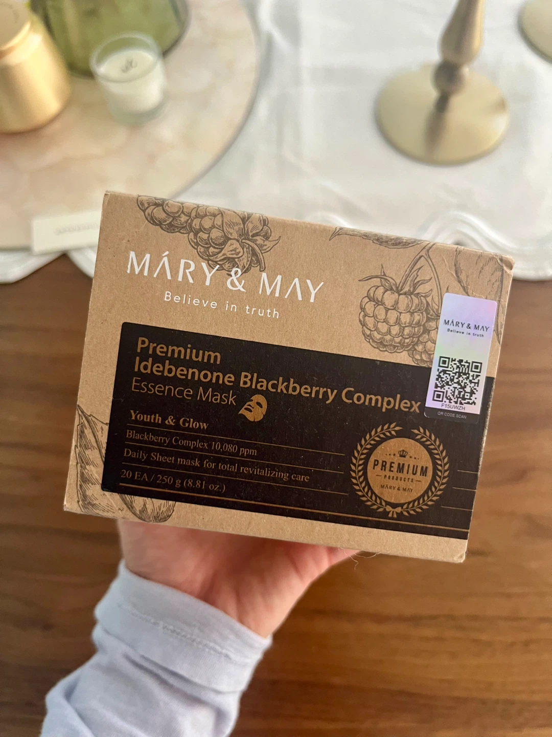 Mary&May Premium Idebenone Blackberry Complex Essence Mask