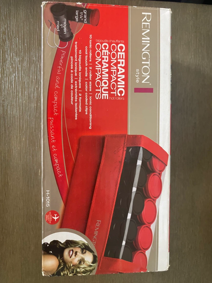 Remington Ceramic Compact Hot Rollers H-1015