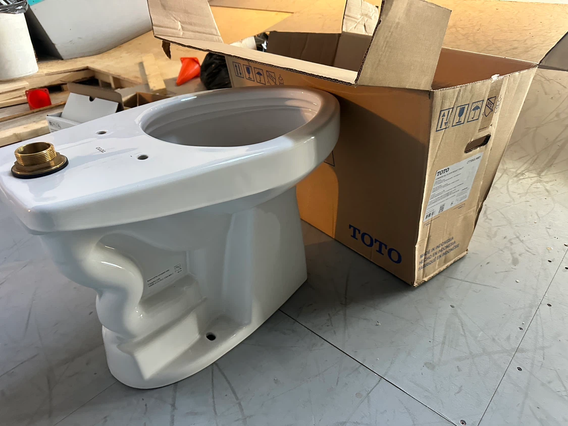 TOTO Toilet Commercial Bowl CT725CU#01 - photo 2