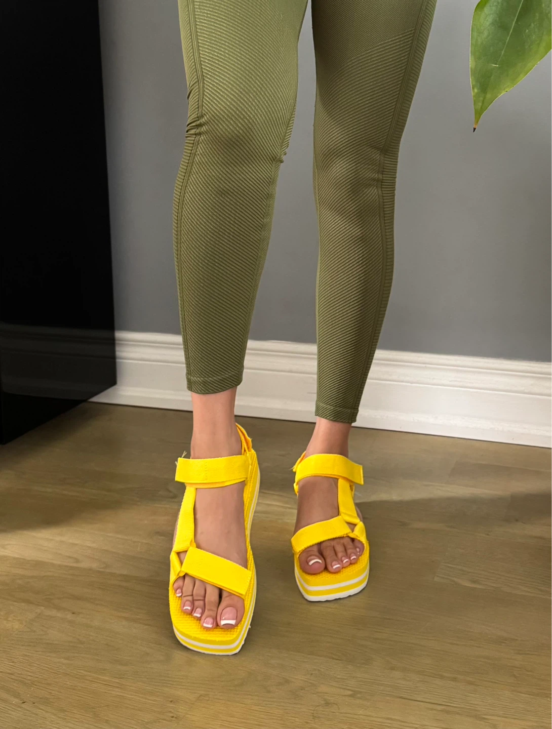 Yellow Platform Sandals - photo 5