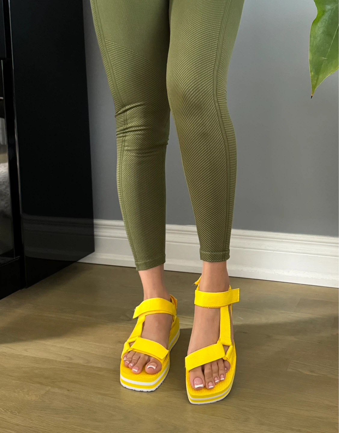 Yellow Platform Sandals - photo 2