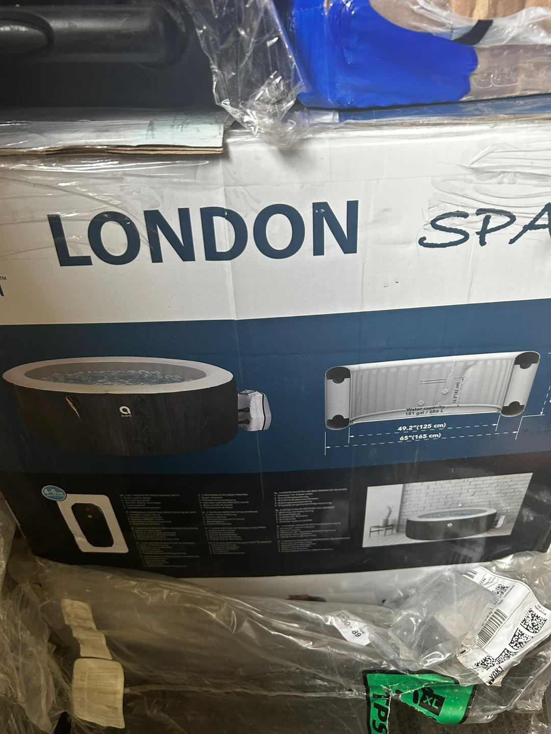 London Spa Inflatable Hot Tub